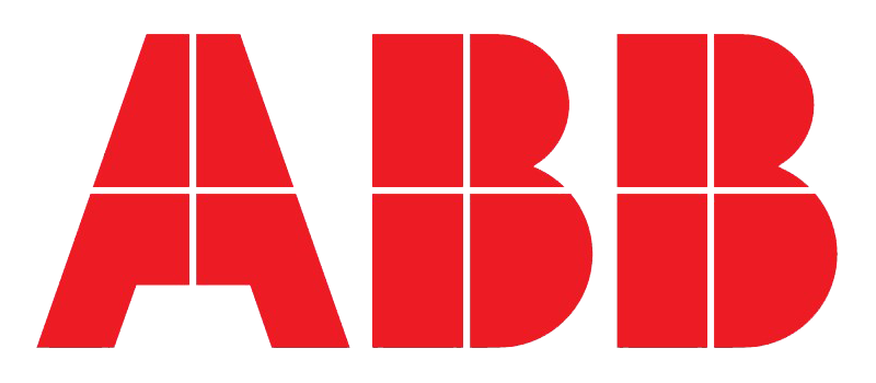 Red ABB Company Logo