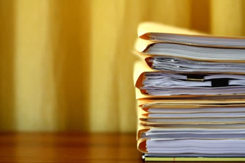 Stack of Files