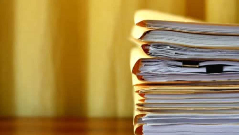 Stack of Files